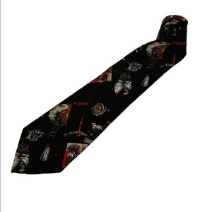 Vintage 1995 Nicole Miller FDNY Men’s Tie.
